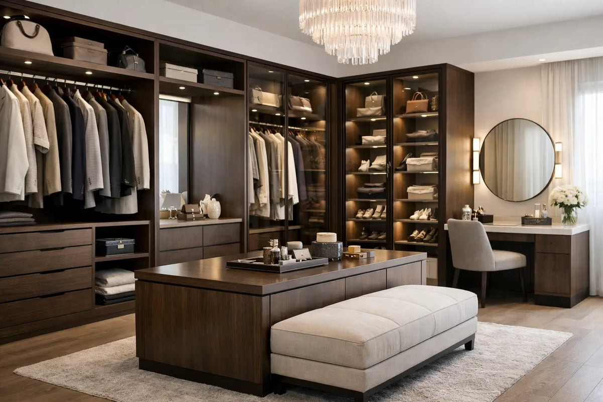 Bespoke Wardrobe Design Ideas for Refined Homes