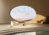 Alabaster Aire Luxury Lineal LED Pendant Light