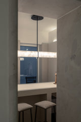 Alabaster Superloft Luxury Lineal LED Pendant Light