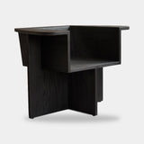 101 Copenhagen Brutus Lounge Chair, Coffee Black Oak (view 3)