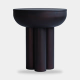 101 Copenhagen Crown Table, Tall, Burned Black