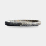 101 Copenhagen Enkei Tray, Medio, Silver Travertine