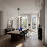 101 Copenhagen Hiro Dining Chair, Black Frame, Peat (view 2)