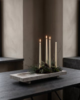 101 Copenhagen Oka Tray, Silver Travertine (view 2)