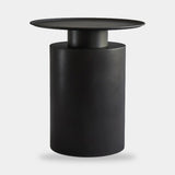 101 Copenhagen Pillar Table, Tall, Burned Black