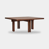 101 Copenhagen Plinth Coffee Table, 80x80, Classic Brown Oak