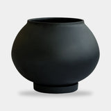 101 Copenhagen Sunao Plant Pot Fat, Big, Black