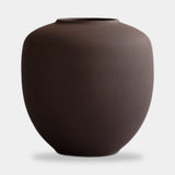 101 Copenhagen Sunao Vase, Medio, Chocolate Brown