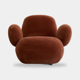101 Copenhagen Toe Armchair, Flat, Rust
