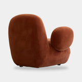 101 Copenhagen Toe Armchair, Flat, Rust (view 5)