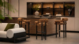 Dolmen Conley Bar Chair in a room setting