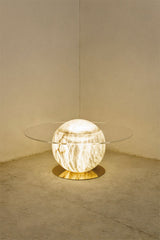 United Alabaster Solaris Table Lamp, view 2