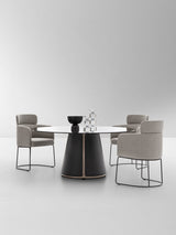 Ditre Italia Claire Dining Table, room view