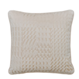 Park Geometric Velvet Cushion