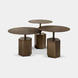 Sestina Hexagon Base Luxury Coffee Table
