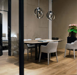 Livia Tailored Arm Luxury Dining Chair, view 2