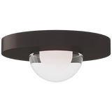 Kelly Wearstler Ebell Mini Flush Mount - Etched Crystal Shade
