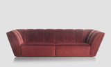 Coleccion Alexandra Bowie Striped Sofa, second view