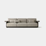 Coleccion Alexandra Jude Sofa in Stockholm 02 fabric with midnight ash