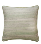 Puff Spring Cushion in Gentle Green Brush Details