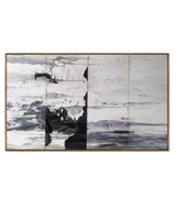 Fente Blanche Canvas Artwork