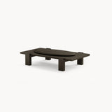 Dolmen Aspen Coffee Table in black oak