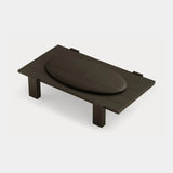 Dolmen Aspen Coffee Table in black oak, third view