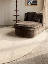 Serge Lesage Chalki Beige Rug in beige, room view