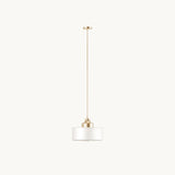 Mezzo Collection Cooke Ceiling Lamp, gold plated brass and glass, available from Touched Interiors UK