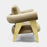 Boca do Lobo Ethereal Armchair, side view
