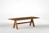 Meridiani Joi Wood Open Air Dining Table, view 2