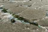 Serge Lesage Kintsugi Putty Grey Rug in putty grey, detail
