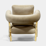 Boca do Lobo Ethereal Armchair, front view