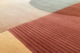 Serge Lesage Ombres Terra Rug in terra, detail