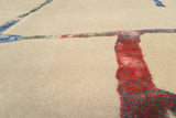 Serge Lesage Ribbon Multico Rug in multico, detail
