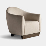 Coleccion Alexandra Tupe 2.0 Armchair in Sibuya 02 F6131 fabric with ebony frame