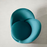Coleccion Alexandra Blooms Swivel Armchair, third view