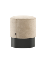 Laskasas Isaac Pouf: Luxury Upholstered Pouf