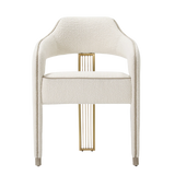 Casa Magna Invicta ll Dining Chair - Antique Brass