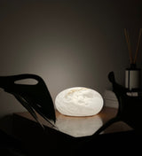 United Alabaster Wireless Oval Table Lamp, view 2