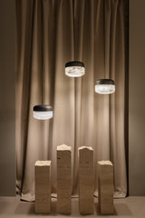 United Alabaster Copper Pendant Light, view 6