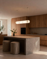 United Alabaster Tube Pendant Light, view 4