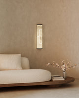 United Alabaster AD Geo Wall Light, view 4