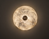 United Alabaster Boutton Wall Light, view 2