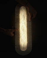 United Alabaster Capsa Wall Light, view 4