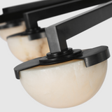 Kelly Wearstler Pedra Grande Staggered Arm Flush Mount Light