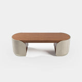 Arden Cabinet Base Luxury Writing Desk, alternative angle