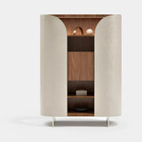 Arden Fluted Front Luxury Cabinet, alternative angle