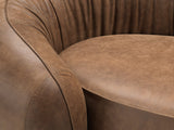 Arezzo Sculpted Arm Luxury Sofa, detail