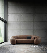 Arezzo Sculpted Arm Luxury Sofa in a room setting